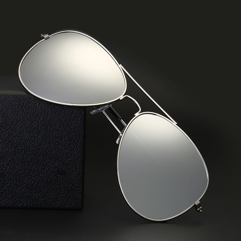 网红Luxury Sunglasses for Women Men Retro Metal Grandient Sh