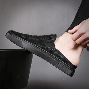 拖鞋男凉拖鞋夏季包头男士拖鞋防滑软底韩版时尚外穿室外半拖鞋潮