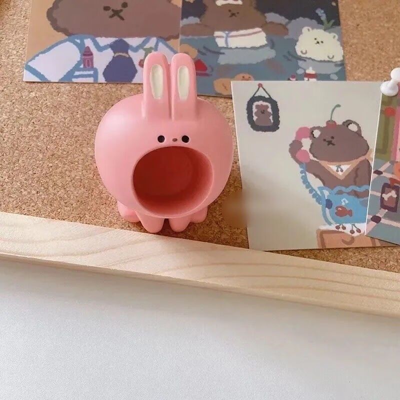 【轻奢高端】学生笔筒韩版干饭人笔筒可爱韩版少女心书桌摆件网红,文具电教/文化用品/商务用品,笔筒,淘宝优惠券,粉丝福利购,淘宝优惠卷