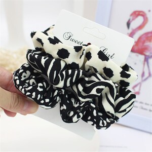 小众高货2/3/6/Lot Fashion Simple Basic Elastic Hair Bands Po