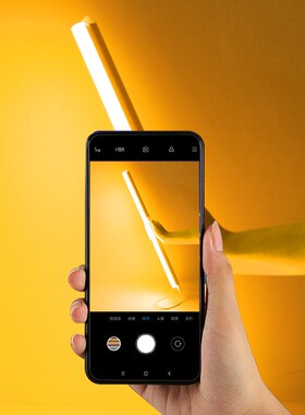 黄光灯管led暖黄色灯条T5T8一体插电门头招牌广告酒吧氛围霓虹灯