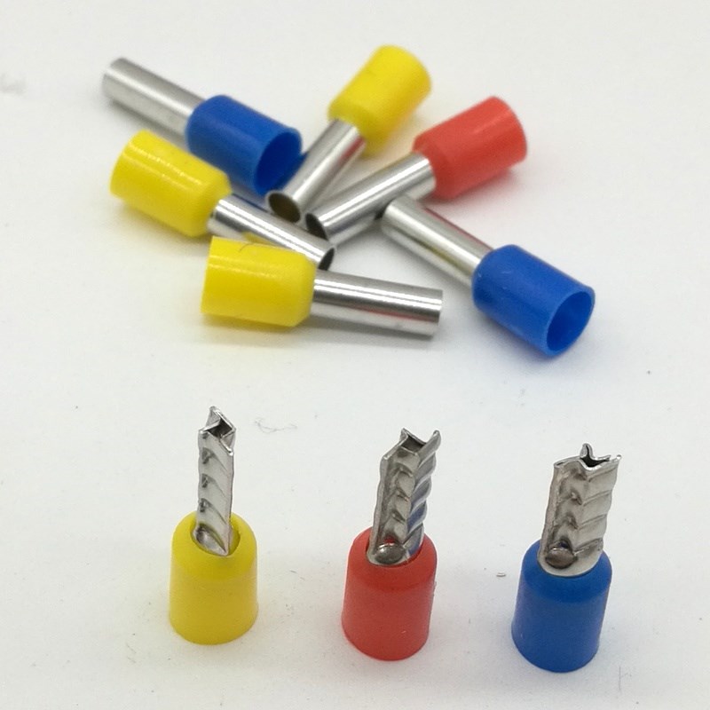 1000pcs/lot   Bootlace cooper  Ferrules kit set Wire Copper