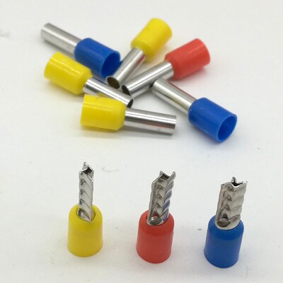 1000pcs/lot   Bootlace cooper  Ferrules kit set Wire Copper