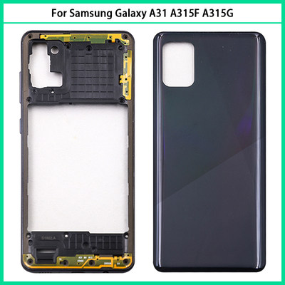 速发For  Galaxy A31 A315F A315G A315N A315 Full Housing Midd