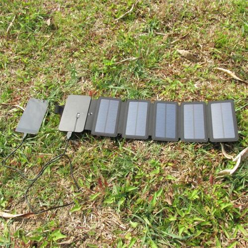 SunPower Folding 10W Solar Cells Charger 5V 2.1A USB Output