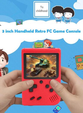 3 inch color screen Handheld Retro Game Console Built-in 400
