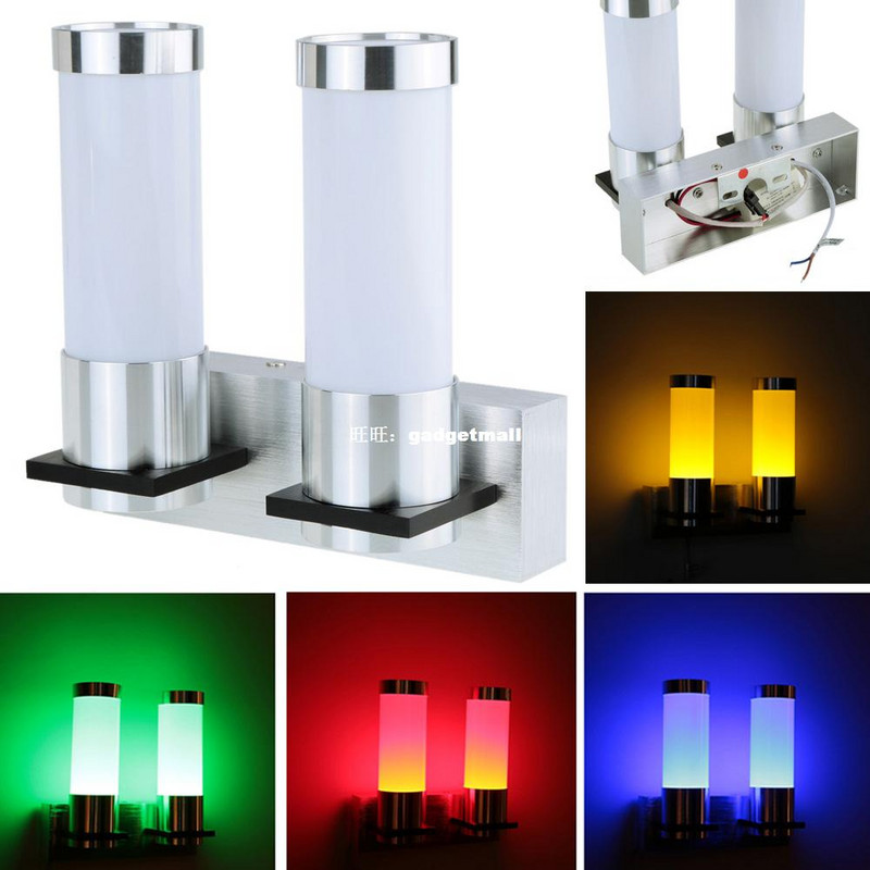 AC 85-265V Modern Style 2W Double Sconce LED Epistar Wall La