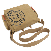 背包大容量帆布单肩斜挎包男潮流工装 新款 男士 翻盖挎差公文包