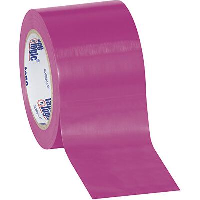 速发Tape Logic Solid Vinyl Safety Tape, 6.0 Mil, 3“