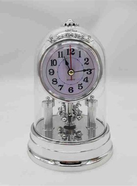 European Style Mute Clock Retro Alarm Clocks Stopwatch Table