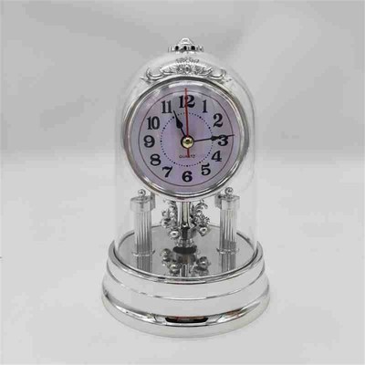 European Style Mute Clock Retro Alarm Clocks Stopwatch Table