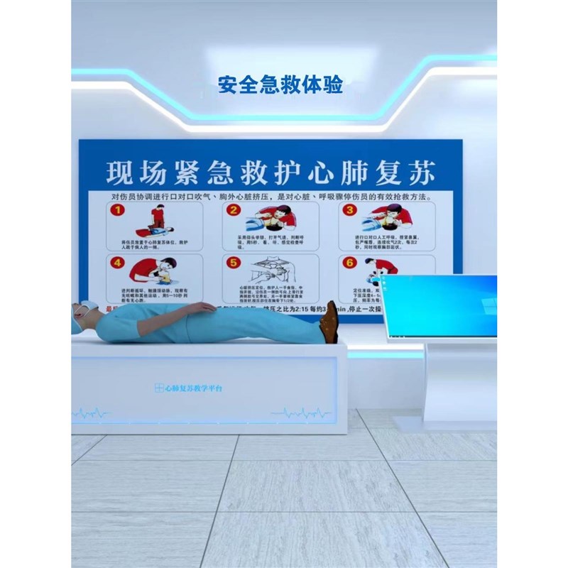 安全体验区建筑工地馆劳保用品着装规特假人安全防护用品展示