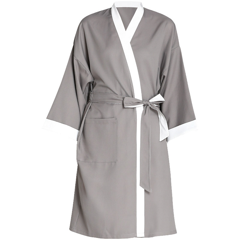 发廊理发店围布美发店客袍染发衣潮工作服剪发和服