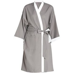 发廊理发店围布美发店客袍染发衣潮工作服剪发和服