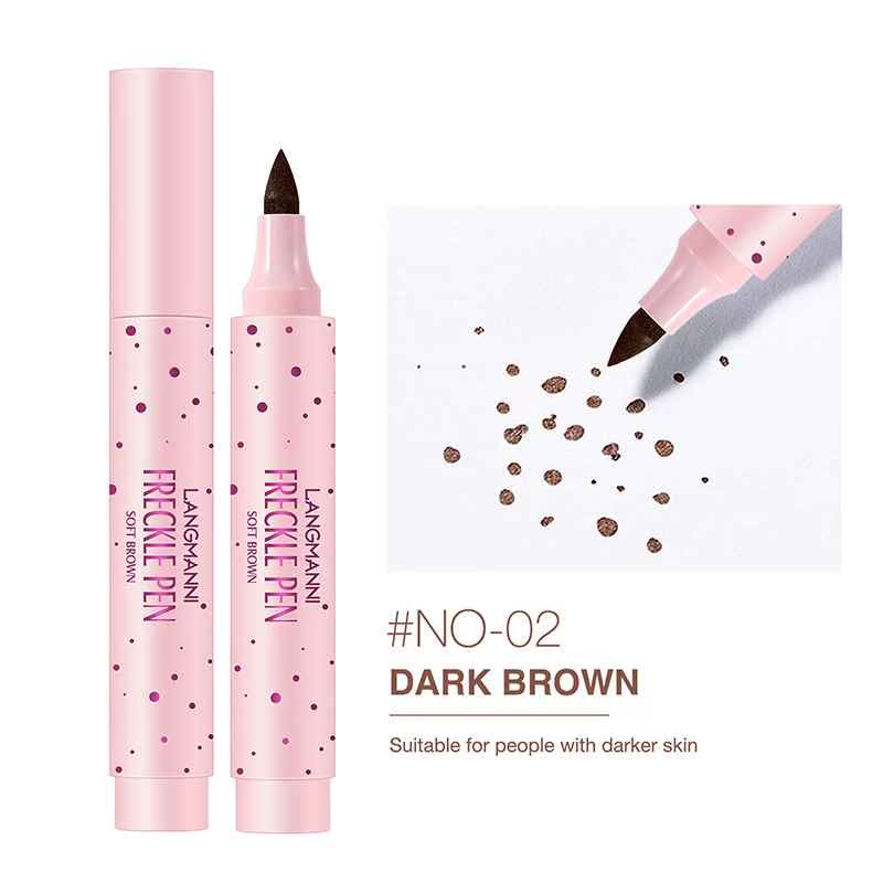 速发1PC Brown Lifelike Freckle Pen Concealer Dot Spot Pen Wa