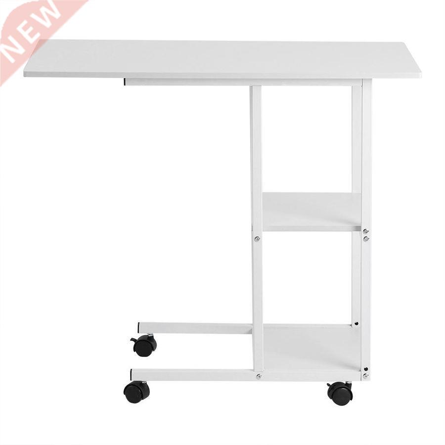 极速Home Office Portable Mobile Over Bed Table Sofa Couch Ro-封面