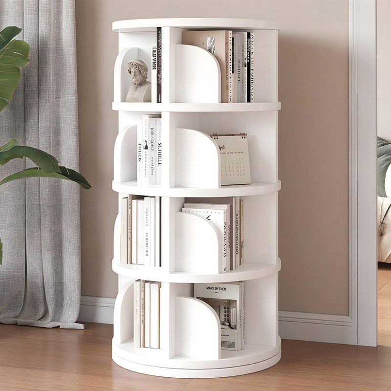 儿童旋转书架置物架小学生客厅书柜落地家用用简易桌上收纳置物架,住宅家具,旋转书架,淘宝优惠券,粉丝福利购,淘宝优惠卷