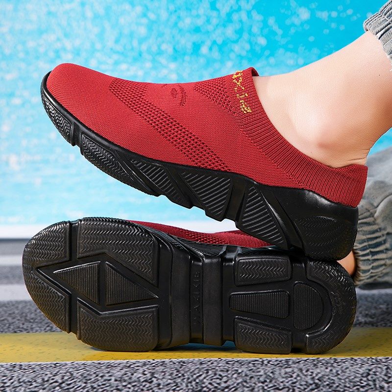 红色拖鞋男大码46男士本命年鞋子无后跟情侣鞋轻便软底包头半拖鞋,流行男鞋,包头拖,淘宝优惠券,粉丝福利购,淘宝优惠卷