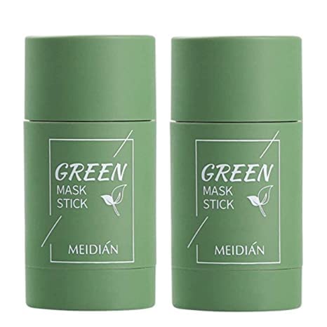 推荐2 Pack Green Tea Mask Stick for Face  Blackhead Remover