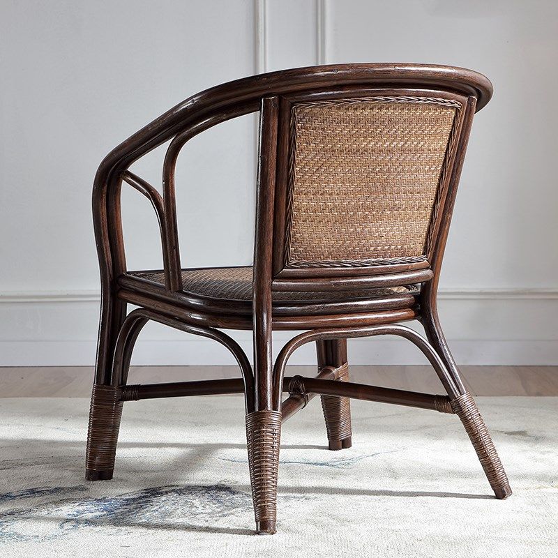 家用天然真藤椅子藤椅靠背椅阳台藤编椅客厅滕椅老人椅单人藤条椅,住宅家具,阳台椅,淘宝优惠券,粉丝福利购,淘宝优惠卷