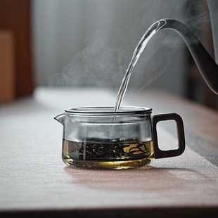 小茶壶玻璃5泡茶壶迷你泡茶玻璃小茶壶一人用小容量绿茶泡茶