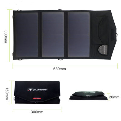 新品Outdoor Portable Folding Solar panel Laptop phone Charge