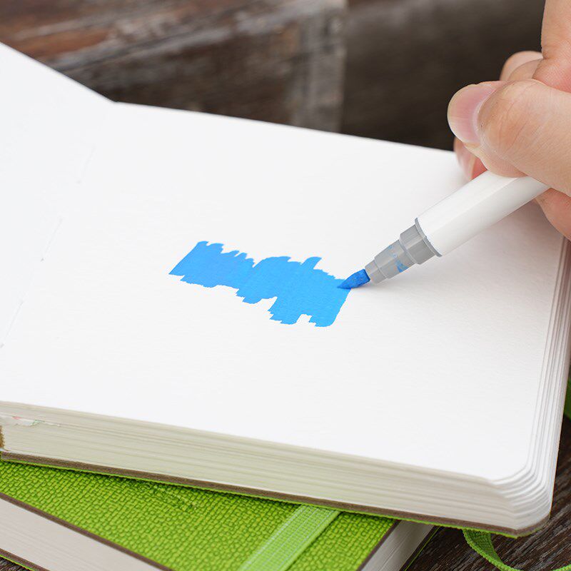 水彩本300g半棉浆正方形速写美术生绘画丙烯马克笔口袋便携写生本