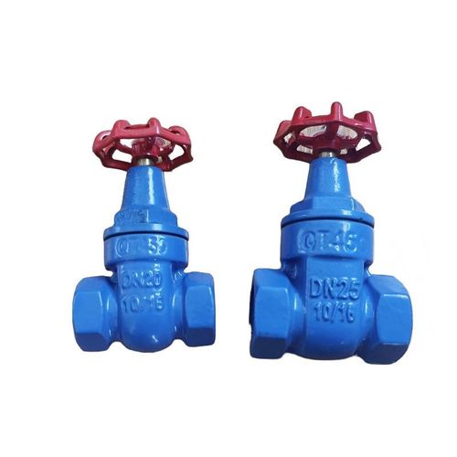 丝扣弹性座封闸阀Z15X内螺纹软密封铜杆闸阀消防管自来水铸铁阀门