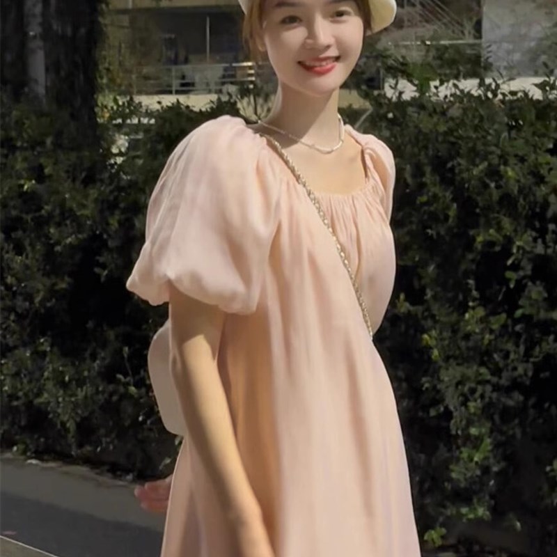 高级感孕妇裙子夏装法式气质温柔风仙女连衣裙夏季孕期妈妈小个子