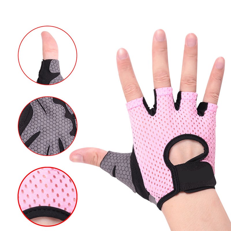 半指健身运动手套薄运动吸汗防滑护手训练单杠骑行手套户外手套