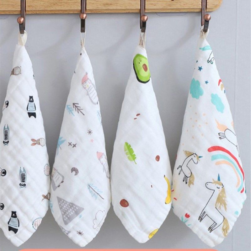 儿童毛巾洗脸家用初生婴儿宝宝吸水面巾小方巾全棉纱布手帕,居家布艺,毛巾/面巾,淘宝优惠券,粉丝福利购,淘宝优惠卷