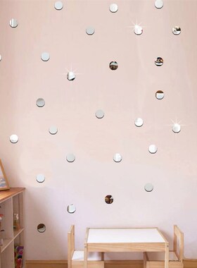 Mirror Wall-Sticker Bathroom-Decor Self-Adhesive Personality