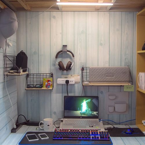 免打孔冰柜置物架床头卧室墙壁挂篮厨房卫生间墙面宿舍神器收纳架