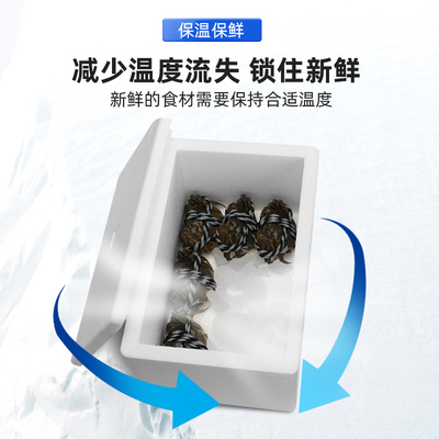 泡沫箱12356784号r快递专用保温箱水果冷藏包装箱加厚保鲜箱种菜