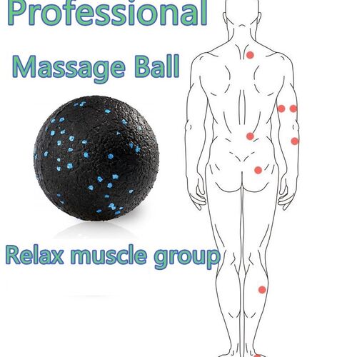 Yoga Roller Massage Ball Set with Carry Bag EPP Fitness Foam