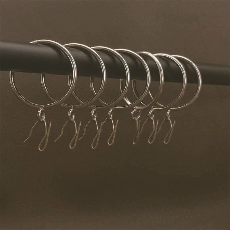 新品窗帘s钩挂钩配件布带钩大s勾电镀不生锈s勾单钩大小尖钩汽车