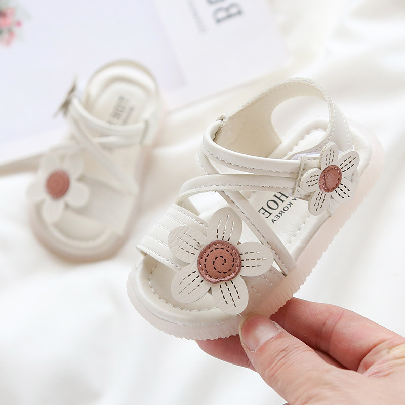 宝宝凉鞋公主鞋女夏季软底鞋子1-3岁2婴幼儿学步鞋花朵小童时尚鞋,童鞋/婴儿鞋/亲子鞋,学步鞋,淘宝优惠券,粉丝福利购,淘宝优惠卷