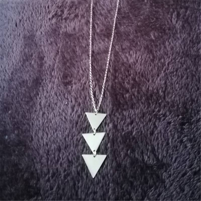 推荐Adolph 2019 NEW pendant Necklace Vintage triangle Long C