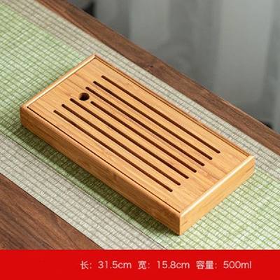 速发Hot Sale Tea Tray kung-Fu Tea Set Natural Wood Bamboo Te