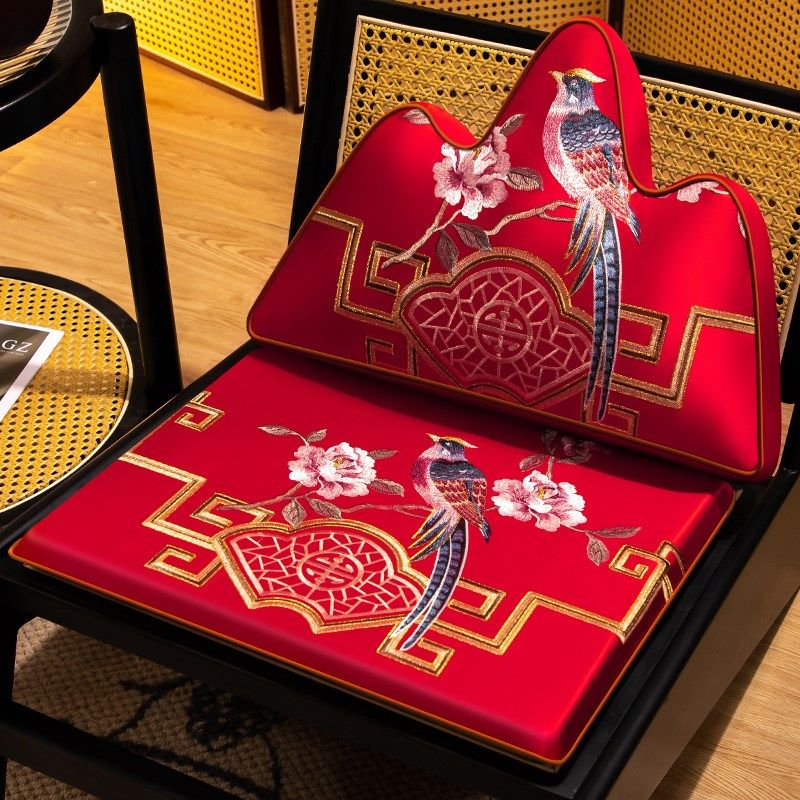 新中式餐桌椅垫子中式红木椅子坐垫实木家具圈椅茶桌椅官帽椅座垫,居家布艺,椅垫,淘宝优惠券,粉丝福利购,淘宝优惠卷