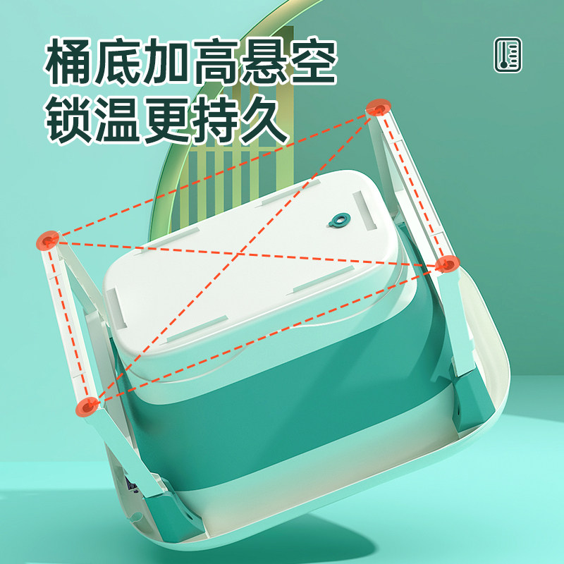儿童洗澡桶婴儿游泳泡澡桶可折叠宝宝浴盆小孩大童浴桶大号家用,婴童用品,浴盆/浴桶,淘宝优惠券,粉丝福利购,淘宝优惠卷