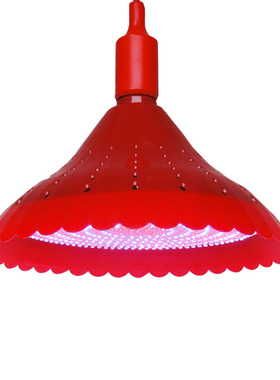 led鲜肉灯照肉灯牛羊肉水果灯插件草帽灯珠超亮超市熟食红色吊灯