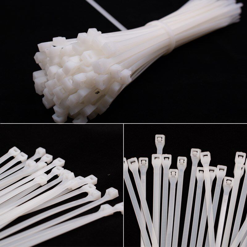 尼龙扎带扎带塑料防盗扣绑扎带绑带固定k扣黑色扎带固定绑带加厚