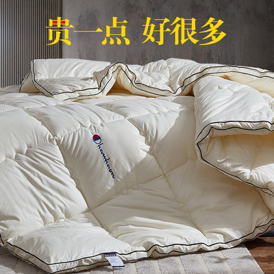 高端柔赛丝羽丝绒冬被保暖被芯棉被棉絮春秋冬被子四季加厚被褥子
