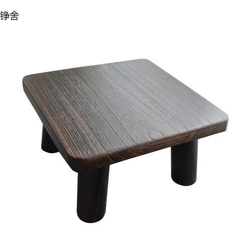 日式烧桐木小方桌简约榻榻y米飘窗桌子小茶几矮桌子实木地桌