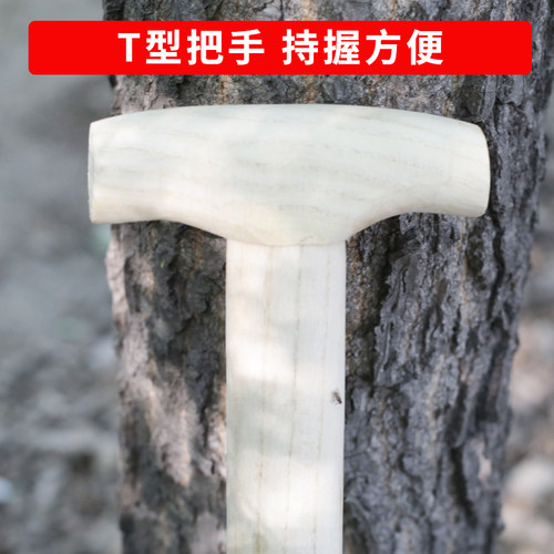 农用翻地挖土园艺工具草r叉松土四齿钢叉草坪叉大号铁叉清理杂草