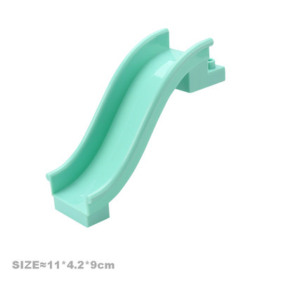 新品Big Building Blocks Pipeline Playground Spin Parts Slide