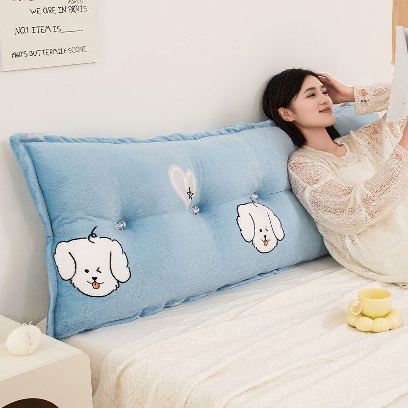 公主靠枕床头大靠背榻榻米护腰软包加厚儿童防撞床上靠垫可拆洗,居家布艺,床头靠垫,淘宝优惠券,粉丝福利购,淘宝优惠卷