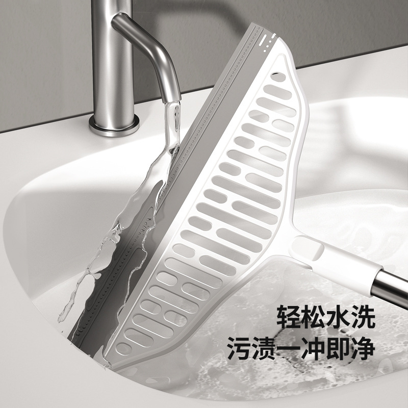 洗手间卫生间扫厕所专用扫把保洁扫帚扫水刮水神器硅胶地刮地板刷
