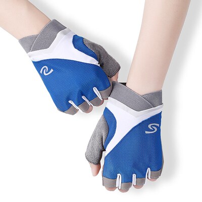 Wo Half  Cycling Gym Sport Fitness Gloves Exercise Training